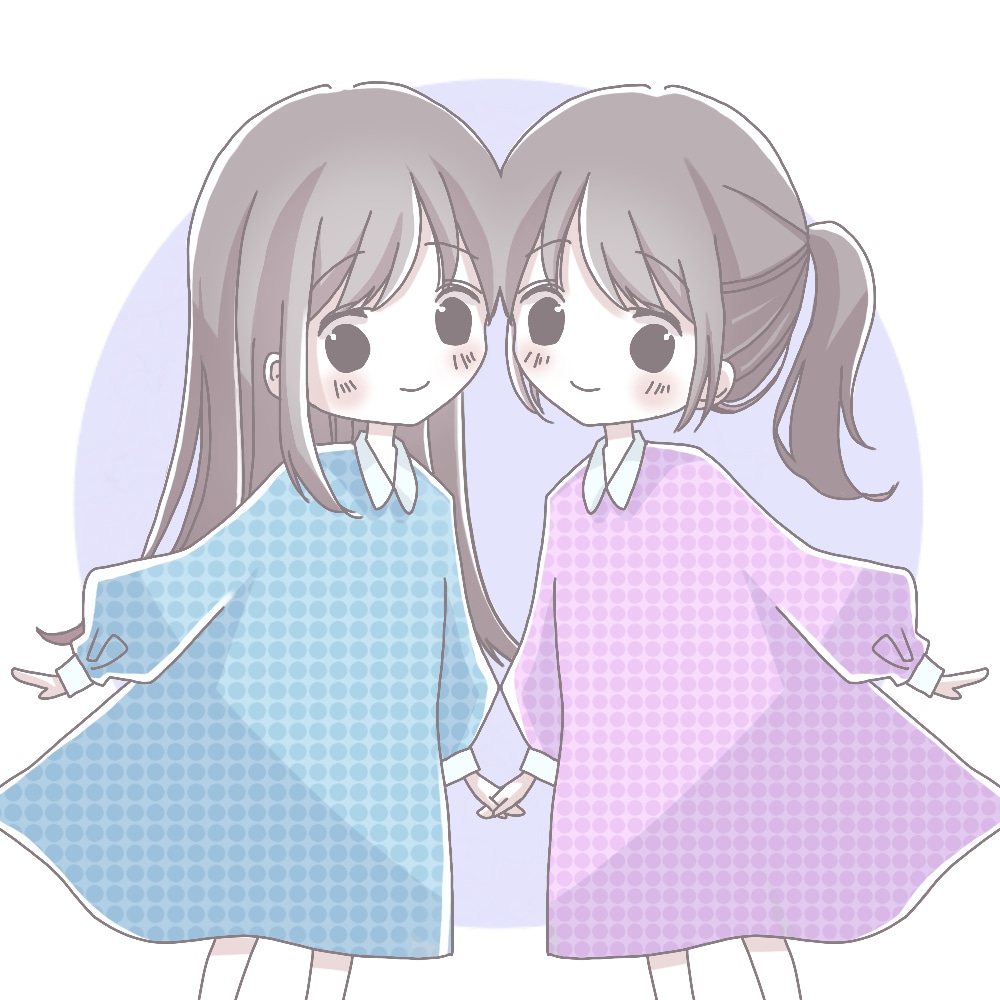 シンプルな2人組手繋ぎイラストアイコン描きます カップル・双子・友達など手を繋いでいるイラストを描きます◎ イメージ2