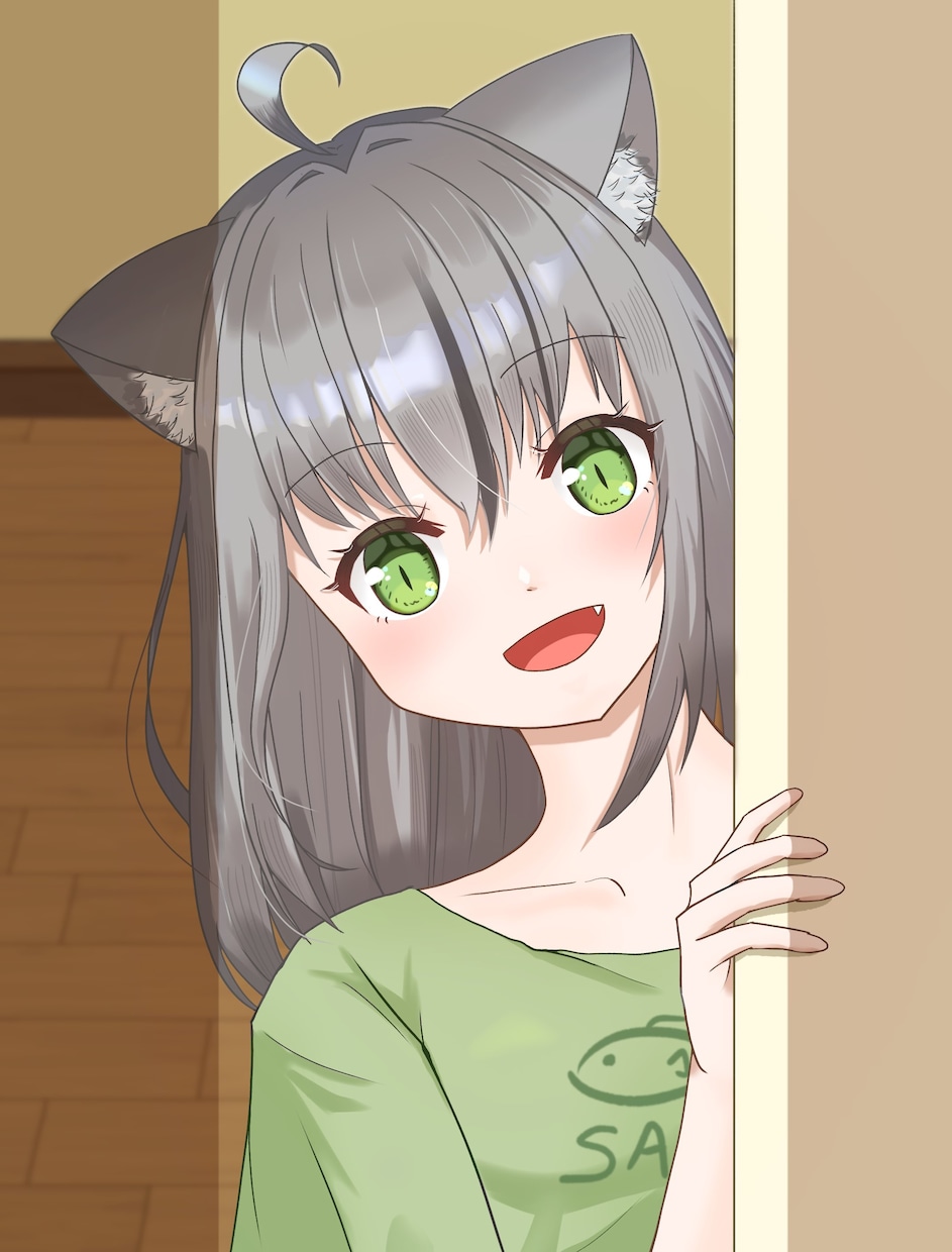 可愛い女の子のイラスト描きます お手軽にオリジナルイラストが1枚欲しい方へ、 イメージ1
