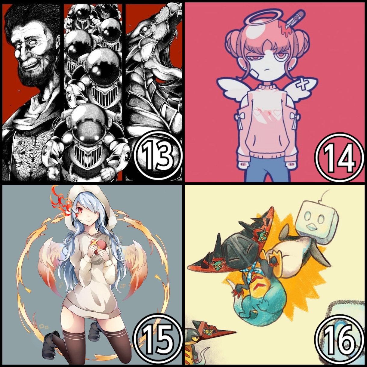 イラストオーダー受け付けます 表情差分1枚無料！版権〜オリジナルまで手広くお受けします！ イメージ5