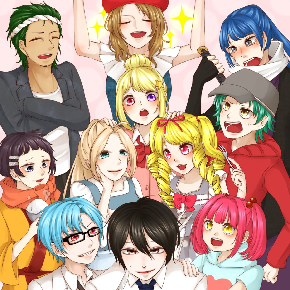 アイコンなどのイラストを提供します 貴方好み・理想のイラストになるまでとことんお付き合します！ イメージ1