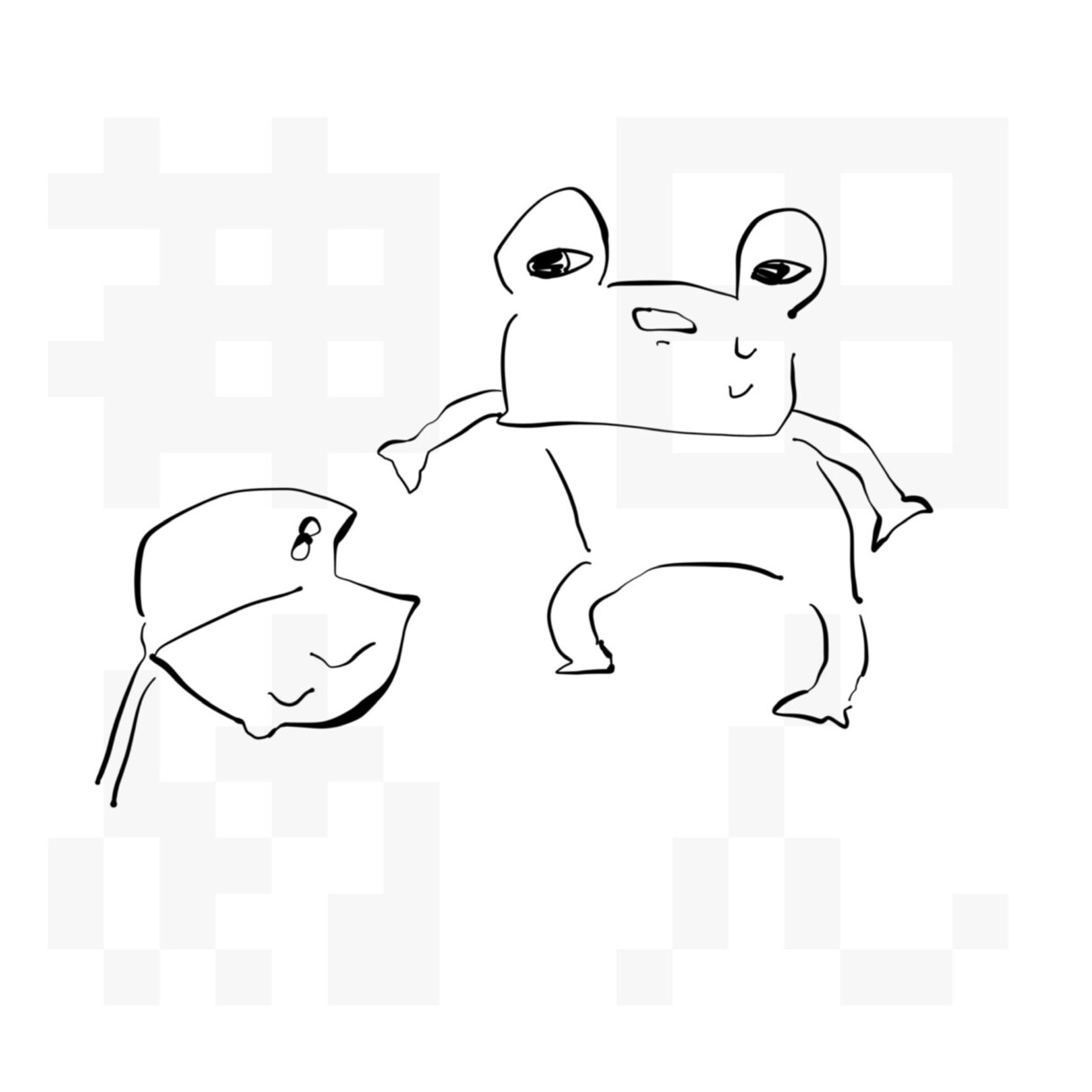 ゆるかわいい動物アイコン作成します 独特でふざけた表情がかわいいアイコン提供致します。 イメージ6