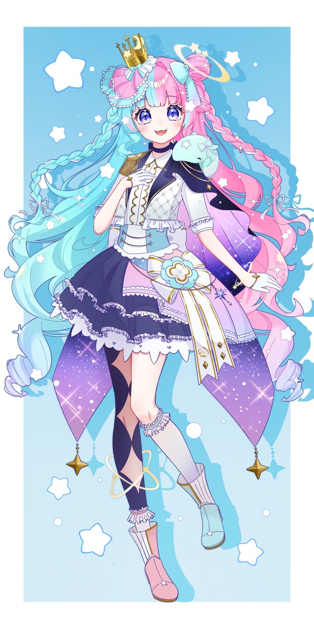 ご要望に合わせた可愛いイラスト描きます コテキャを作って欲しい！立ち絵を描いてほしいっ！など イメージ1
