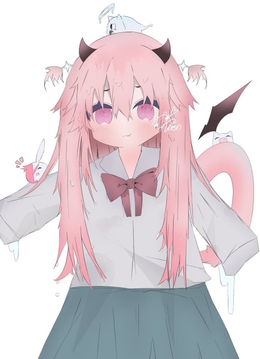 ご依頼に添った1枚絵を提出致します どんなご依頼でも一生懸命イラストを描き、可愛いをお届けします イメージ2