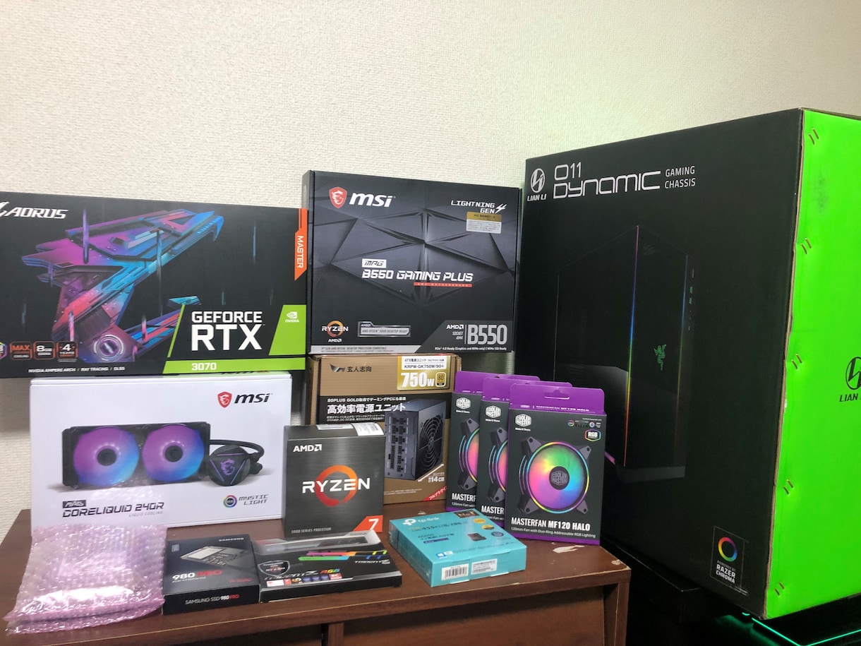 自作PCの組立代行をします 自作パソコンの代行！自由に好きなパソコンを作りましょう！ イメージ8