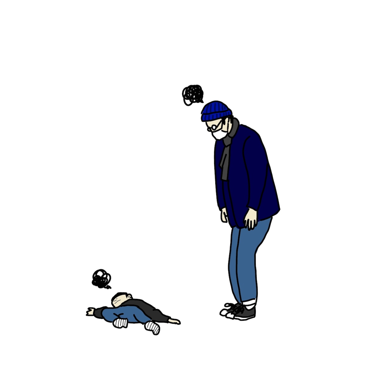 写真をいただき、作例のようなイラストを描きます ご家族やおもいがけないひとときの思い出をイラストに。 イメージ5