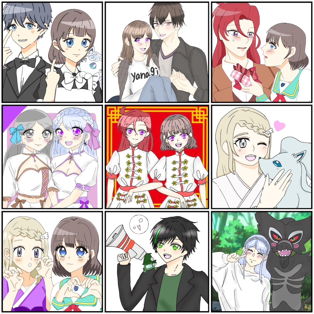夢絵のイラストを描きます 同性kp、※nmmn、コテ同◎ イメージ3