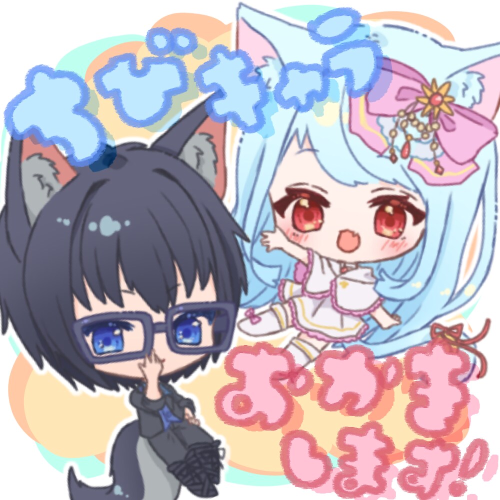 ちびキャラ／SD／ミニキャラお描きします アクスタ、アクキー、アイコンなどに！ イメージ1