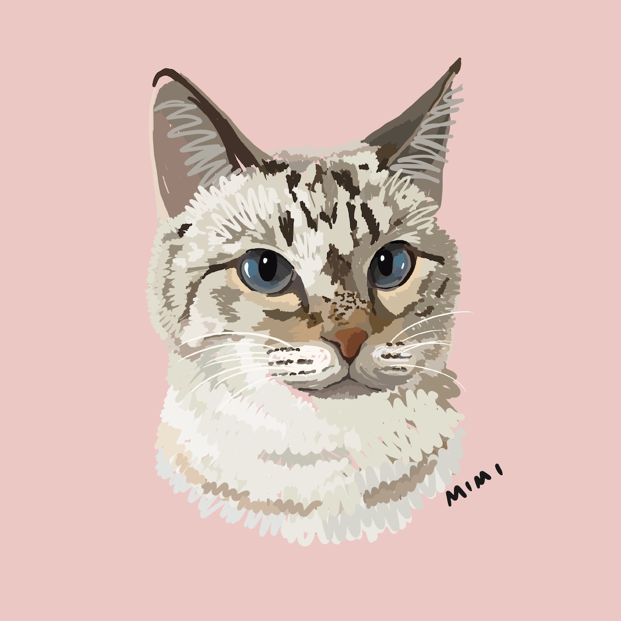あなたの猫さんのイラストをかきます ＊お名前いりのすてきな似顔絵＊ イメージ8