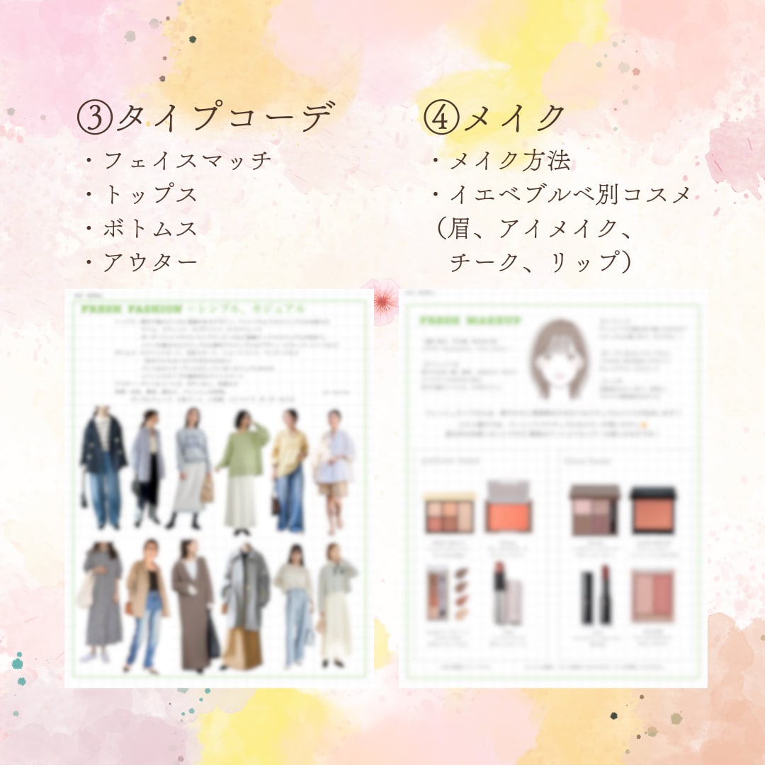 お似合いのコーデとヘアスタイルを提案します 顔タイプ診断！あなたのお顔をより細かく分析します！ イメージ4