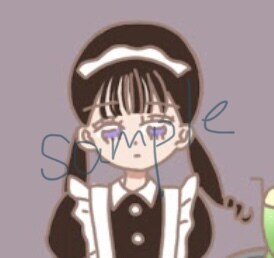 かわいい女の子のイラストを描きます SNSなどのアイコンにおすすめ！ イメージ2