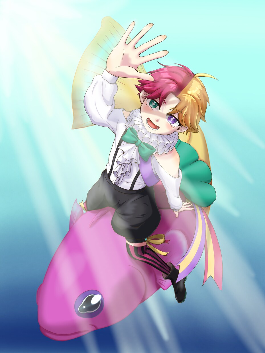 Vtuberさんの一枚絵イラスト描きます 活動中でもVtuber準備中の方でもOK！ イメージ4