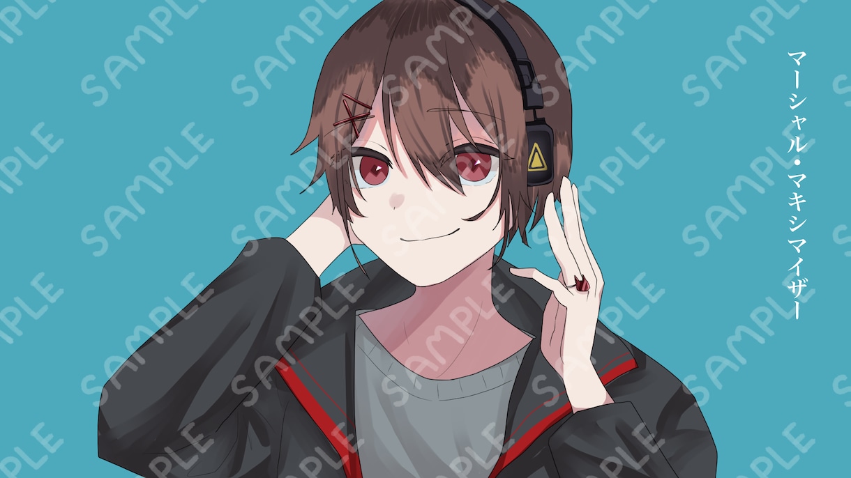最短即日納品可！歌ってみたイラストお描きします youtube、ニコニコ動画等のサムネイルをお描きします！ イメージ8