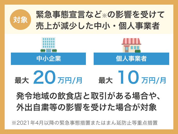 全国対応「月次支援金の事前確認」対応します 月次支援金は毎月個人1０万円、法人2０万円毎月もらえる イメージ1