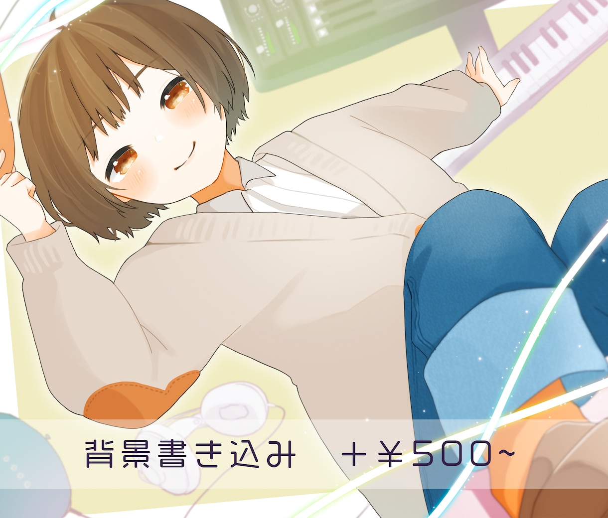 柔らかく透明感のあるイラストを描きます イラスト全般受付中！歌ってみた動画にオススメ！ イメージ3
