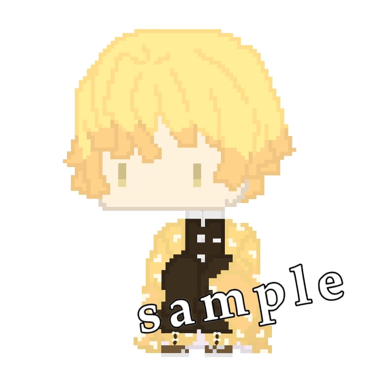 ドット絵でイラスト描きます ゆるふわな絵柄であなただけのイラストを描きます！ イメージ1