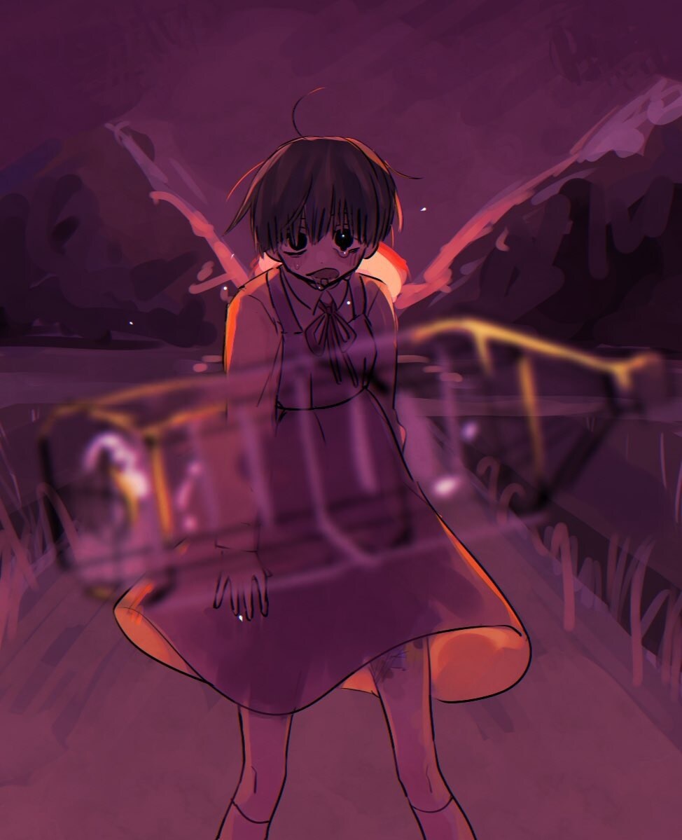 小説の挿絵、表紙をお描きします 可愛くてグロテスクなイラストで目を惹きましょう！ イメージ2