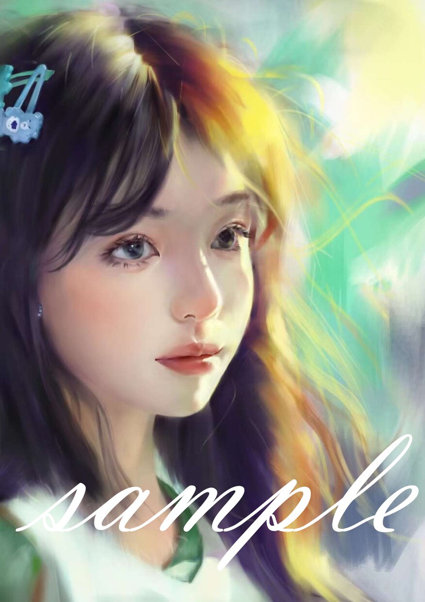 厚塗りリアル似顔絵/実写SNSアイコンを描きます 写真を忠実に、ご自身を更に魅力的に表現します イメージ3