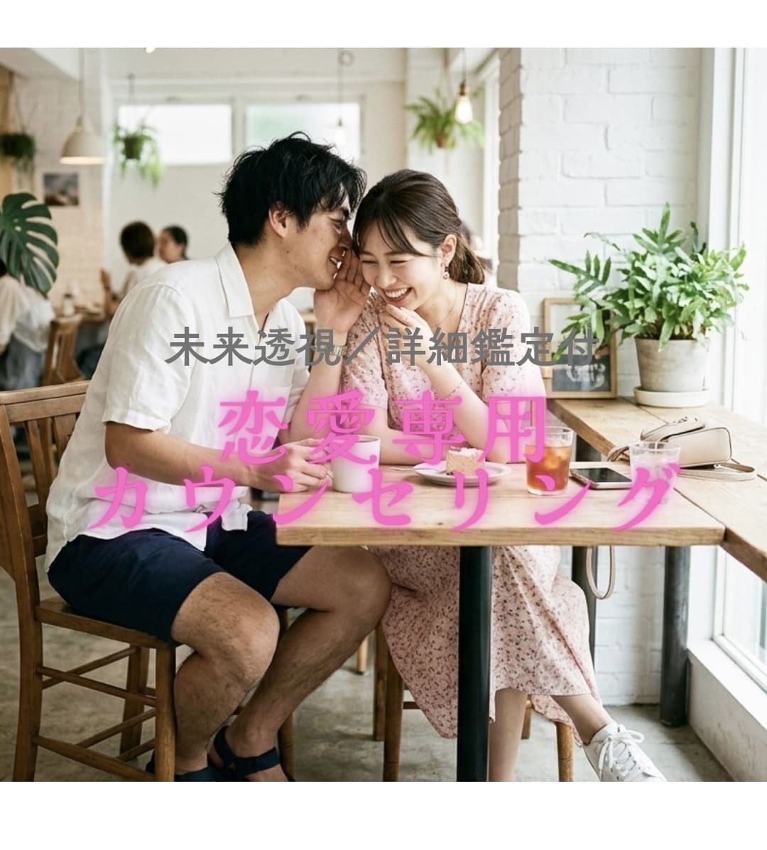 あなたの恋愛／結婚のお悩み解決へ導きます 詳細鑑定と寄り添いカウンセリングW相談／明るい未来へ イメージ1