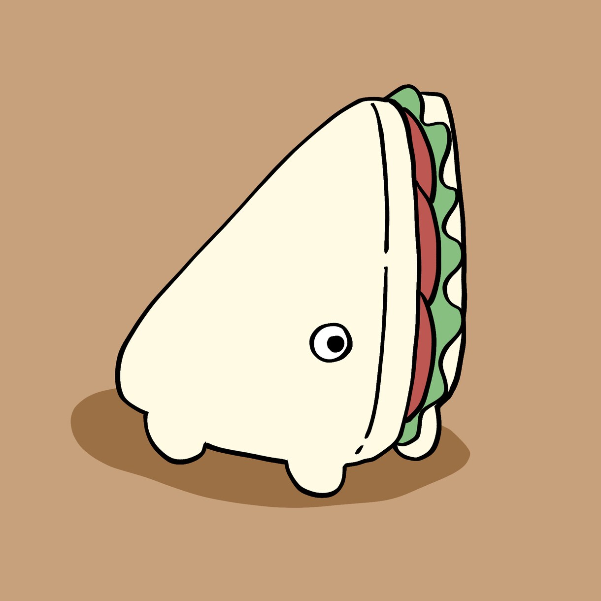 ゆるい絵を描きます 動物や食べ物などのいろいろなゆるゆるを描きます イメージ2