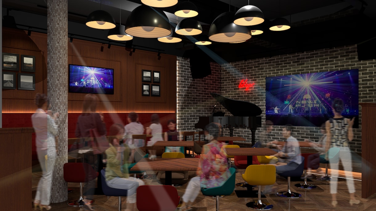 飲食店・美容室・オフィス等の3DCGを承ります フォトリアルなCGをお作りいたします。 イメージ3