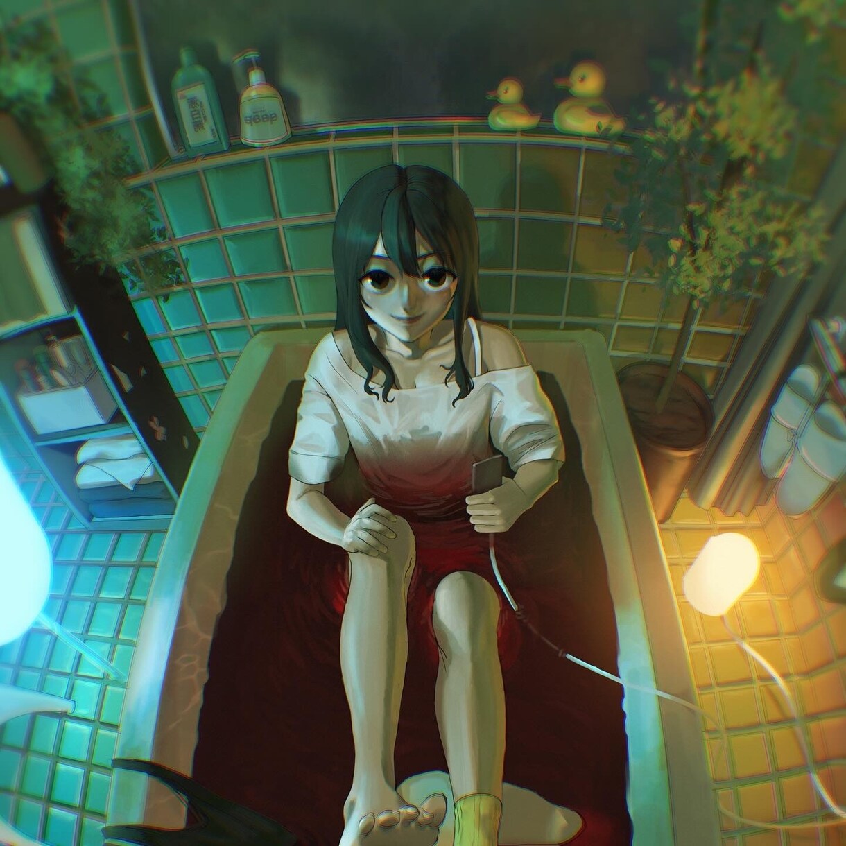 ダークでホラーな厚塗り一枚絵描きます 一枚絵が得意なプロがダークな絵描きます イメージ10