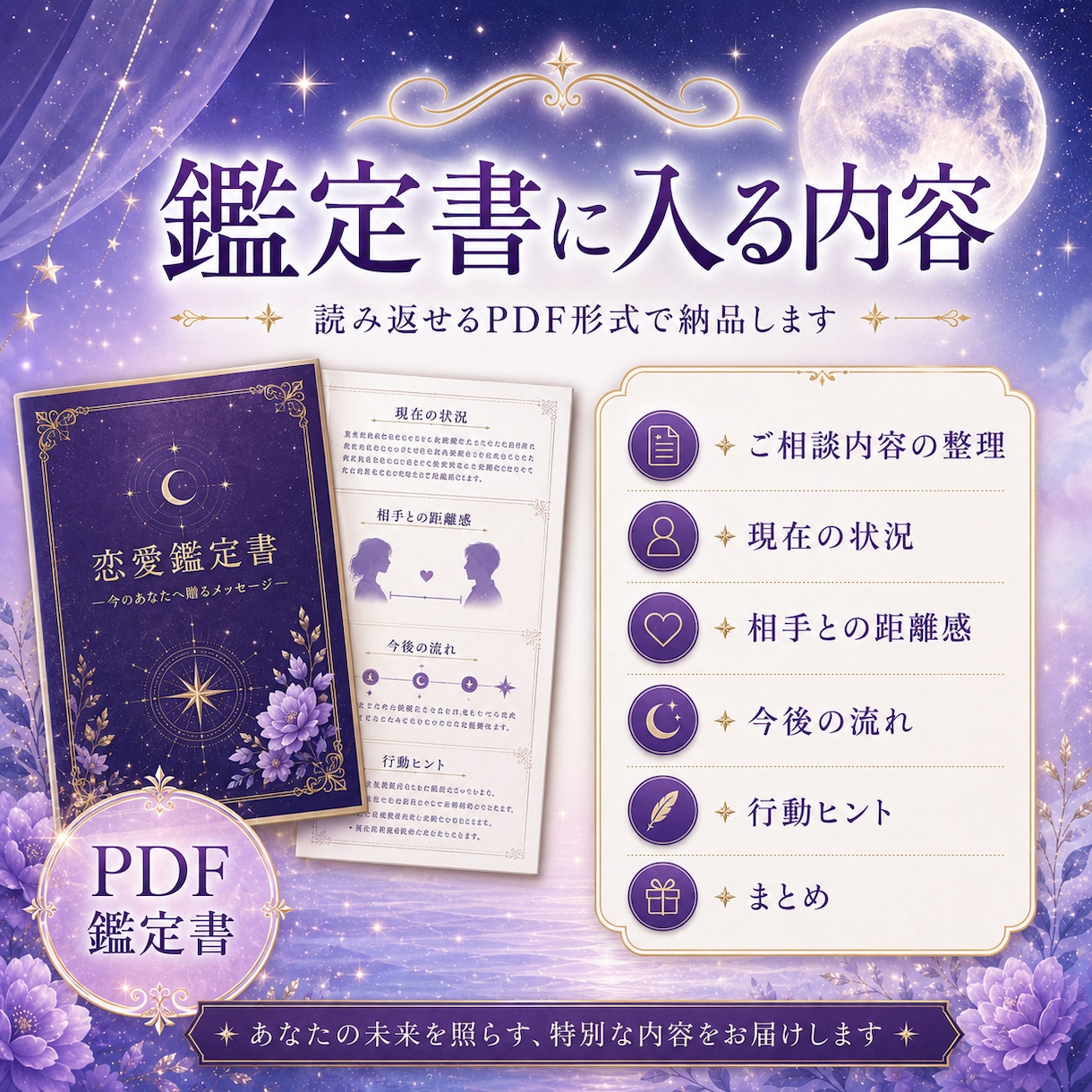 本音占い｜返信が来ない彼の気持ちを鑑定します 片思いの相手と今後距離を縮める恋愛のヒントを占います イメージ3