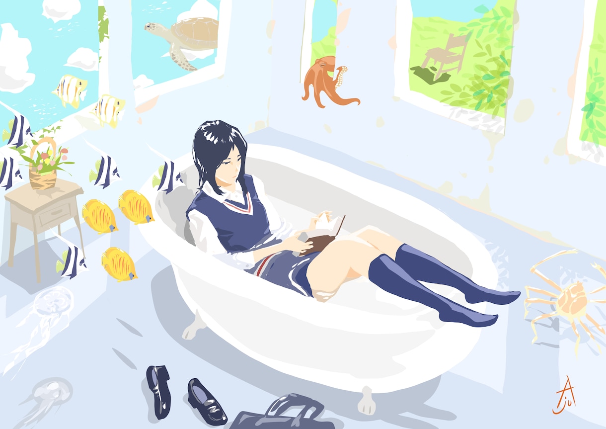 色面シンプル・フラットイラスト制作いたします シンプルでわかりやすく、気持ちの良いイラストを制作します。 イメージ6