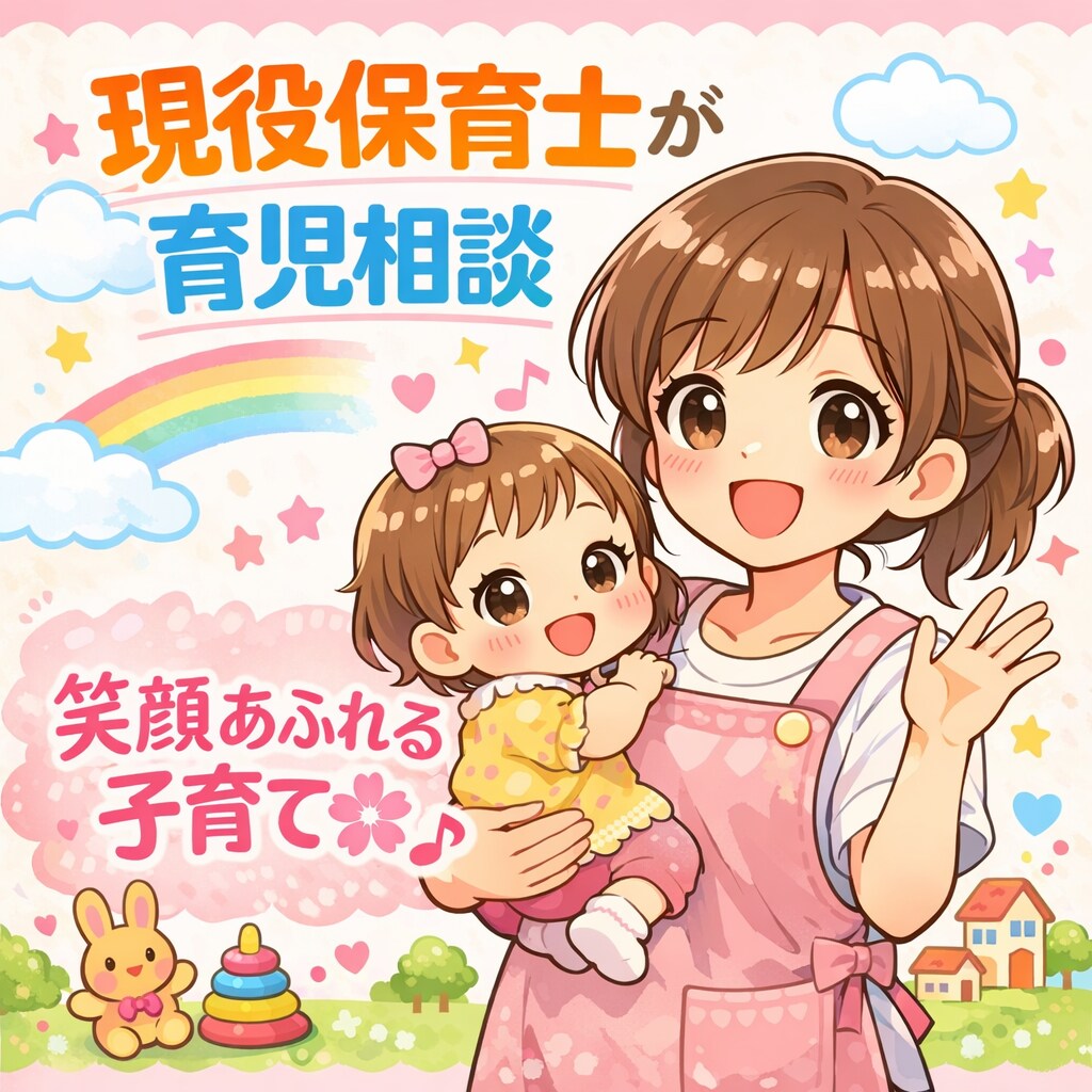 現役保育士が0〜6歳育児の悩みを聞きます 1人で悩まないで。お話聞かせてください♪ イメージ1