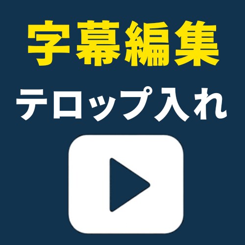 動画の音声に合わせて字幕を入れます 音声、動画を視聴しながら字幕を入れ、より伝わりやすくします。 イメージ1