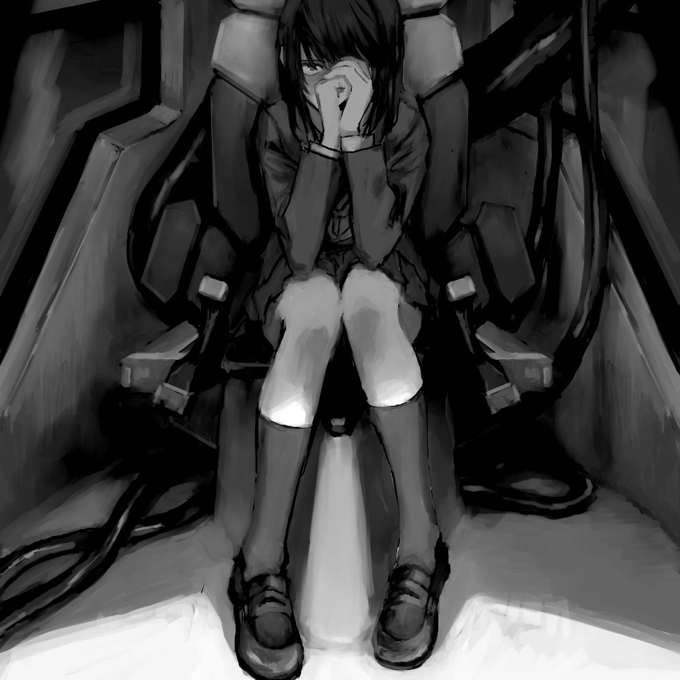 小説の挿絵イラスト（モノクロ）をお描きします カラー、水彩風なども対応可能です！ イメージ1
