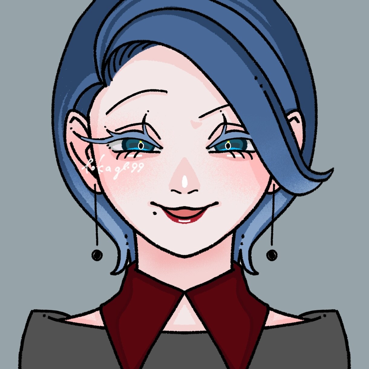 お洒落で可愛いイラスト描きます 可愛いアイコンイラストでSNSを華やかに★ イメージ3