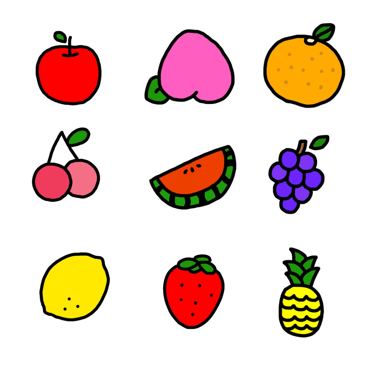 ゆるくてシンプルなイラスト描きます 思わずフフッと笑ってしまうようなイラスト描きます！ イメージ2