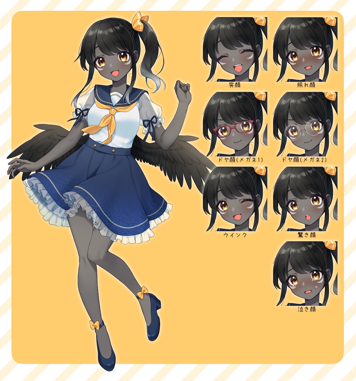 可愛い、かっこいいアイコン用イラストなど描きます Vtuber様のSNSアイコン、ミニキャラなど イメージ4