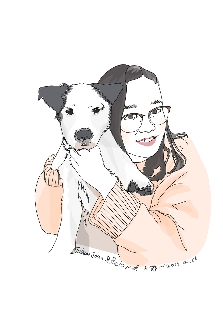 SNS向け個性的、独自の「私」を作成ます 手描き風デジタルイラストレーションを描きます。 イメージ3
