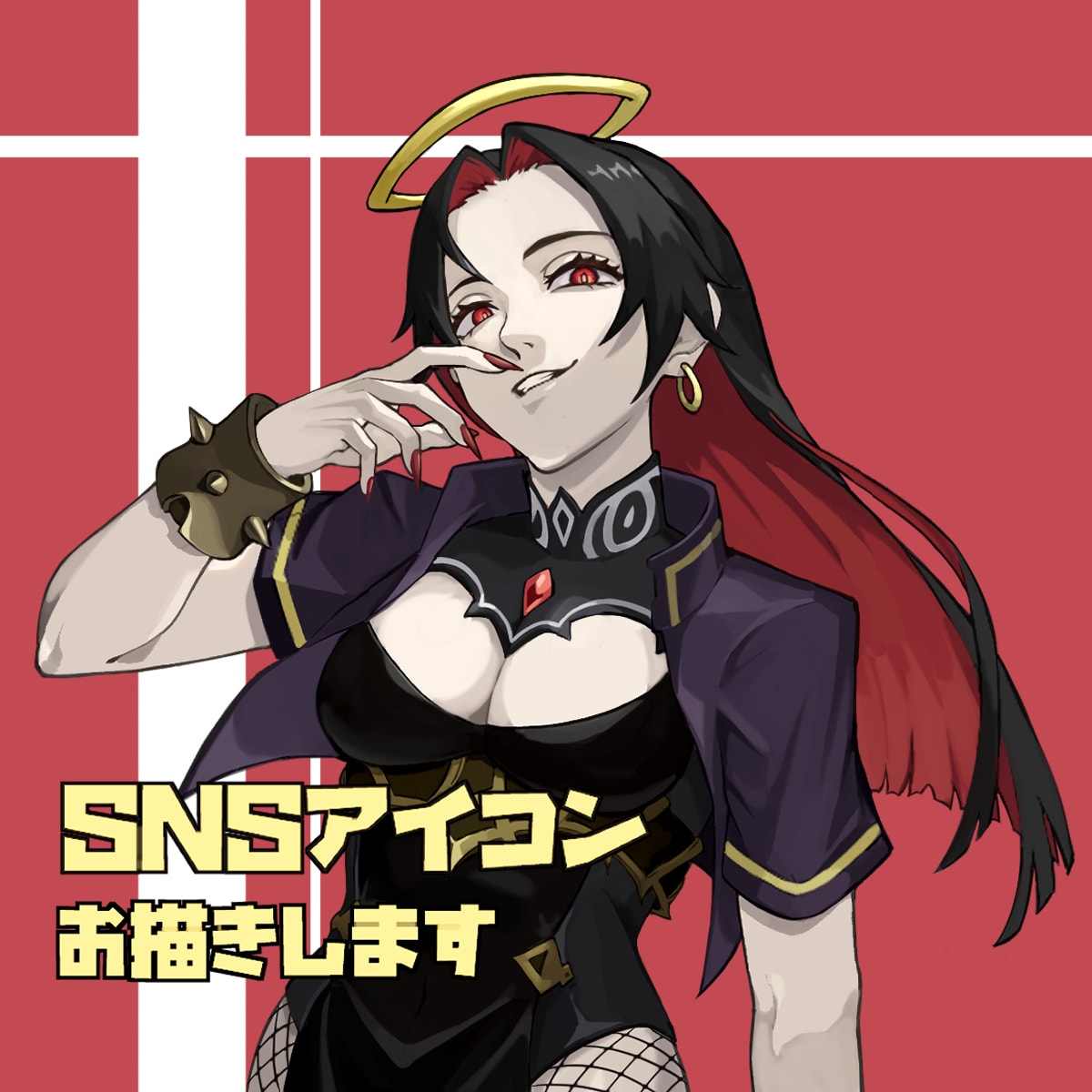 魅力的なアイコン描きます かっこいい・かわいいアイコン描きます！お気軽にご相談ください イメージ1