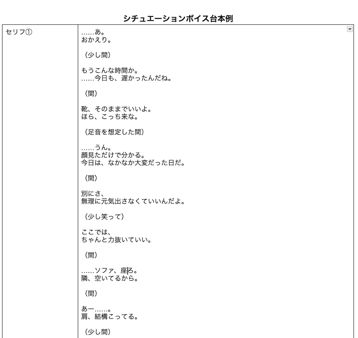 VTuberのボイス台本作成します タレントとして活動していたライターが読みやすい台本を作成！ イメージ2
