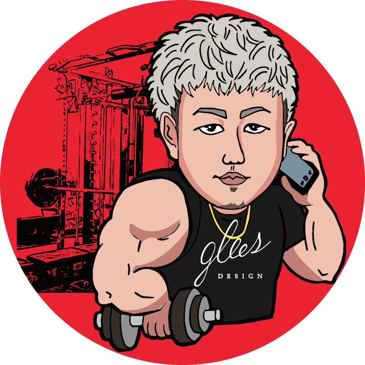 好印象！YouTube・SNSアイコンお作りします 似顔絵でアピールしませんか？印刷物やグッズにも使えます♪ イメージ3