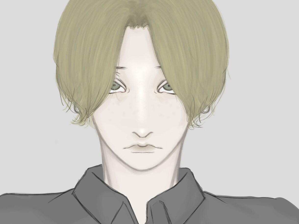 SNSアイコンや1枚絵のイラストを作成致します 色素薄めの美形男子を描かせて頂きます！ イメージ4