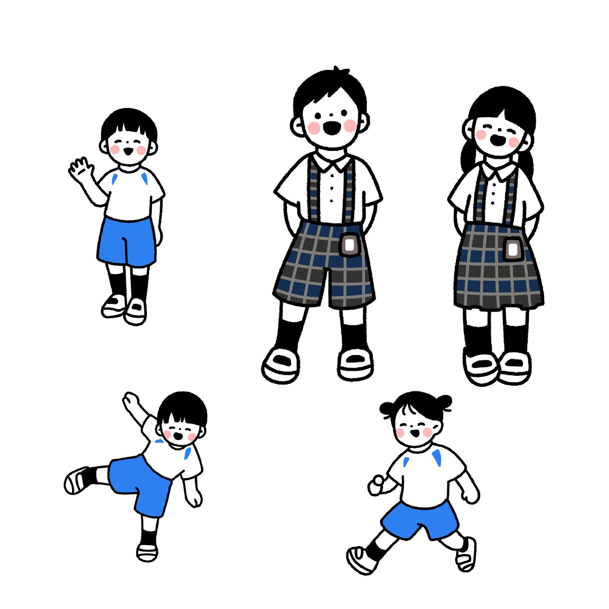 シンプル・かわいい・親しみやすいイラスト描きます 商用OK！書籍・雑誌・Web・SNS・広告・教材・アプリなど イメージ6