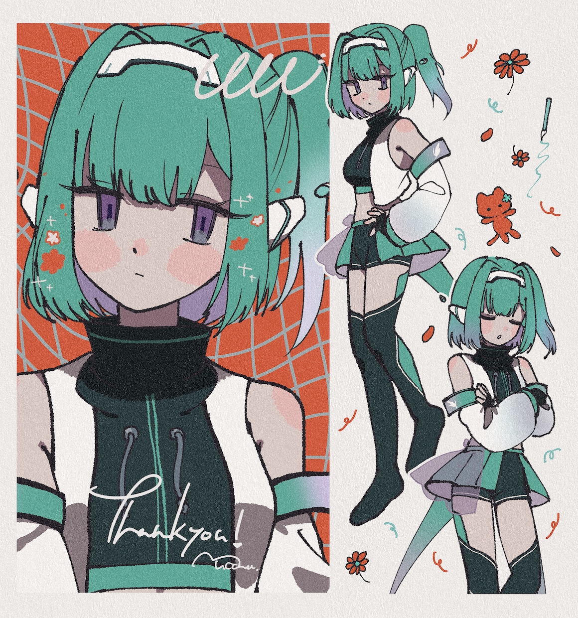 シンプルでレトロな一枚絵描きます レトロな一枚絵をシンプルにお仕立てします！ イメージ2