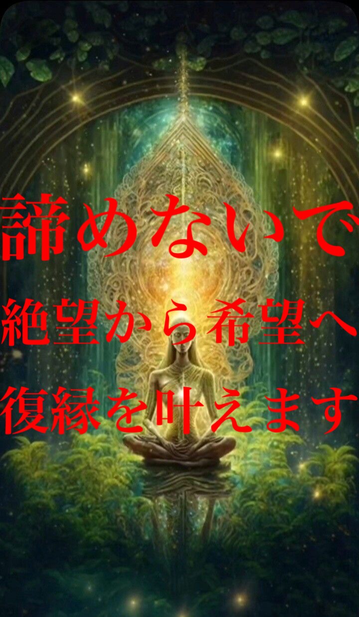 圧倒的な霊力であなたと愛する人を復縁させます special 7day 愛する人との運命を変えるフォース イメージ1