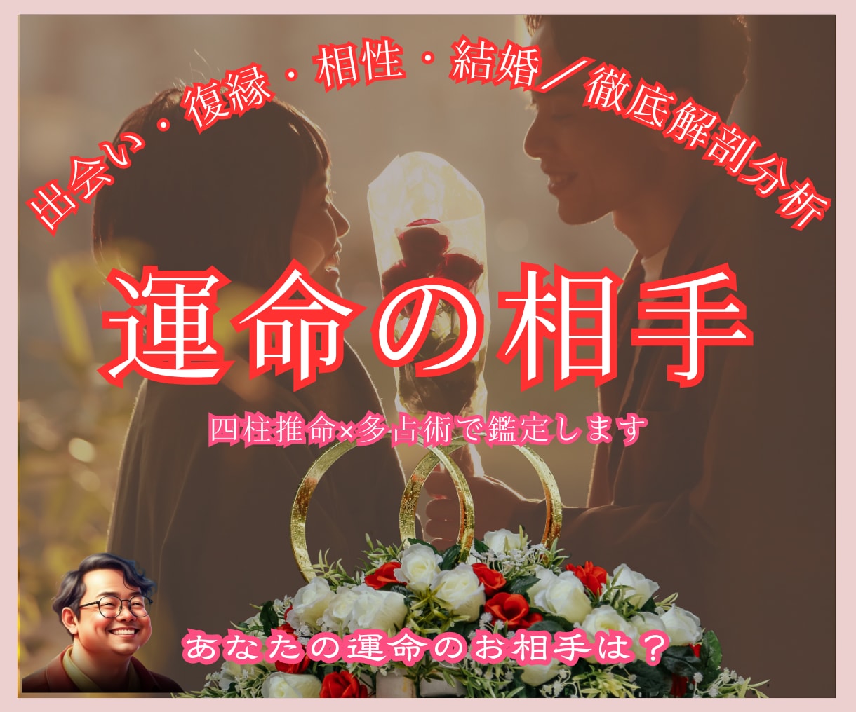 相手の性質・相性・今後の流れを読み解く鑑定します 恋と人生の流れを整え、迷いを言語化する占い イメージ1