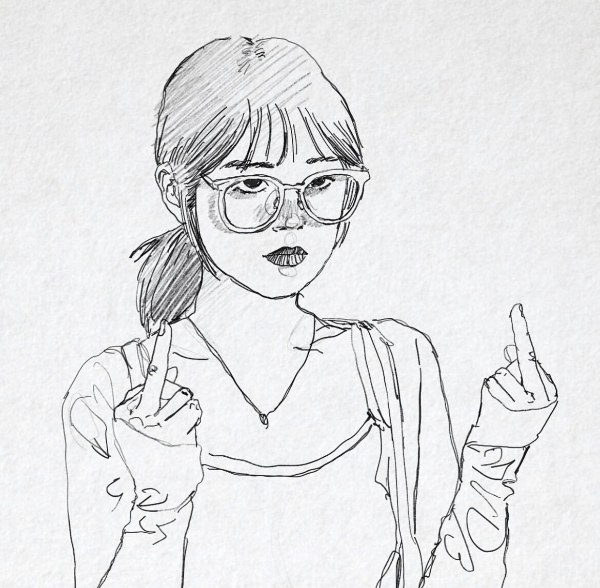 リクエストに応じて、人物を描きます モノクロで雰囲気のある、お洒落なイラストです。 イメージ7