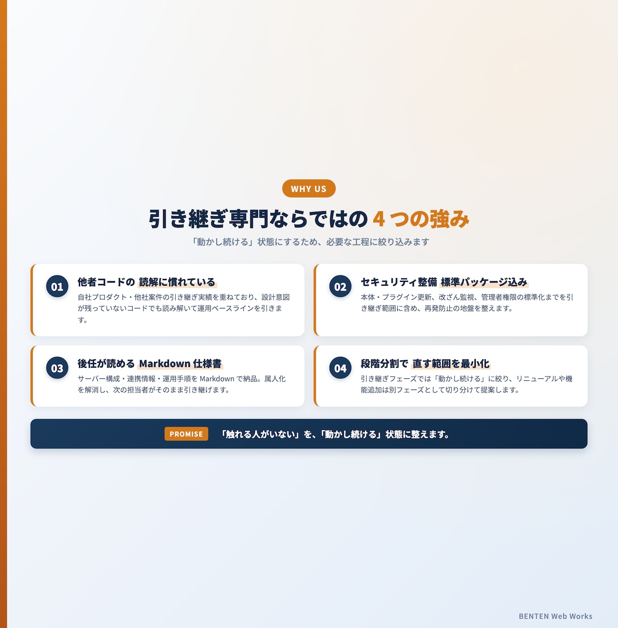 WordPress引き継ぎ・仕様再構築します 構造不明なサイトの現状把握、保守設定、仕様書化一任ください イメージ2