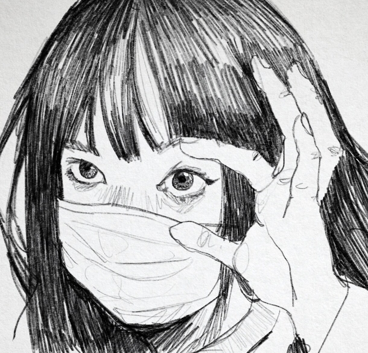 リクエストに応じて、人物を描きます モノクロで雰囲気のある、お洒落なイラストです。 イメージ5