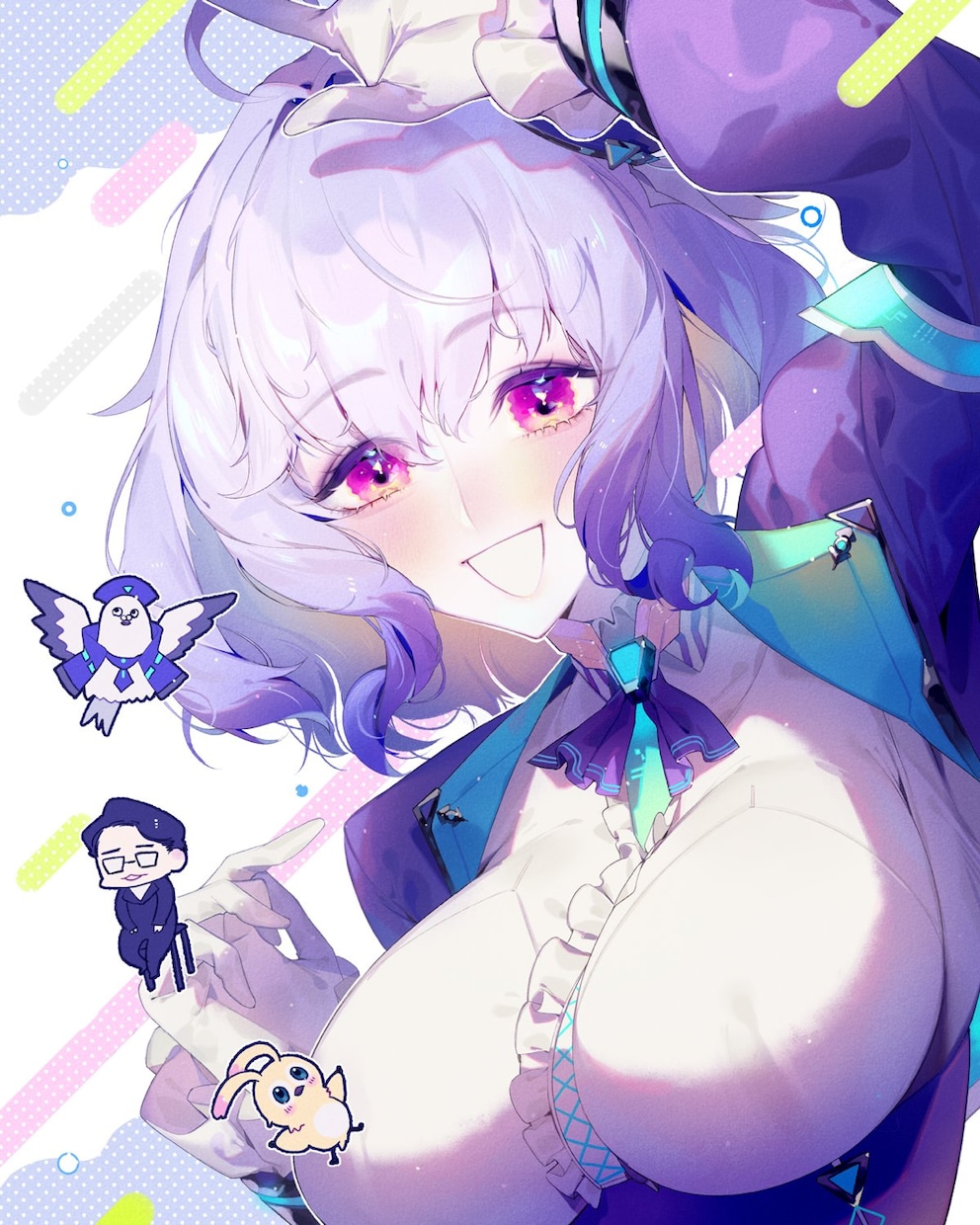 プロ品質の美麗なイラスト制作します オリジナルから二次創作まで柔軟に対応可能です！ イメージ2