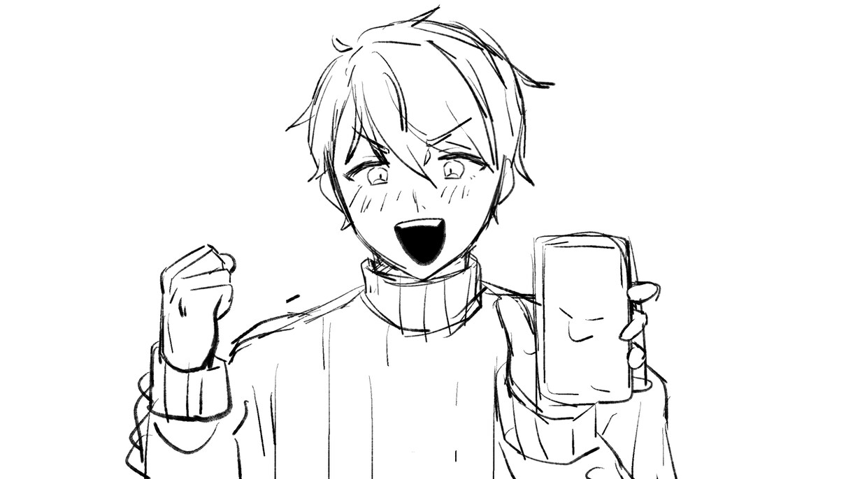 実績多数有！短い納期でイラストを描いて納品します clip studioやibispaintを使いますので安心 イメージ7