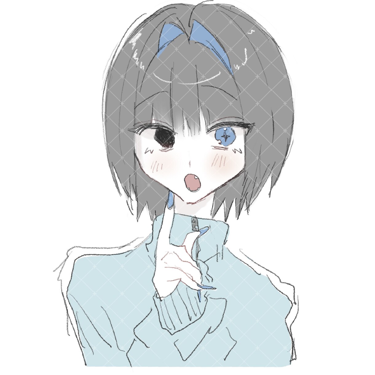 低価格で簡易的なキャラクターイラストを描きます ラフな仕上がりです☺︎即日納品◎TRPGのキャラデザなどに！ イメージ3