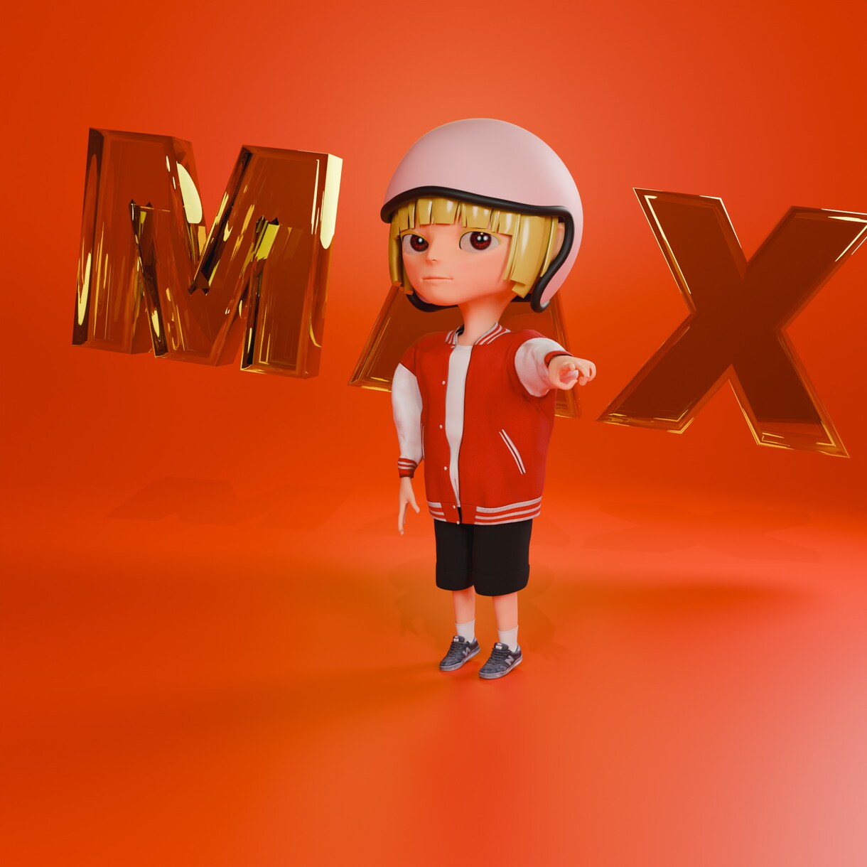 3DCGで世界に１つだけのキャラクターを作ります ご自身を3Dキャラクターにしてみませんか？？ イメージ3