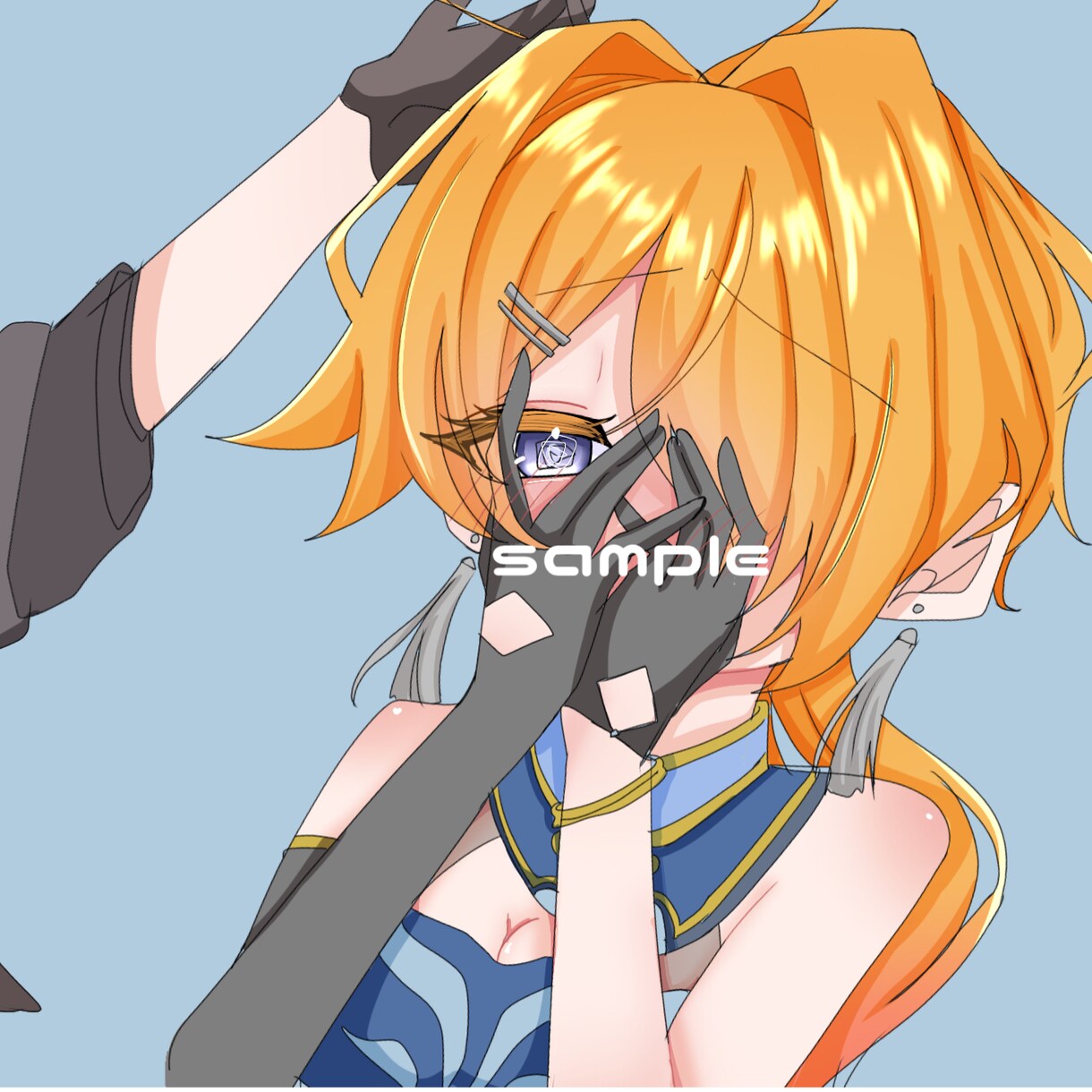 暗い雰囲気から明るい雰囲気の可愛いアイコン描きます 無料修正何度も○！ラフ提出も何度でも！納得のいく作品にします イメージ3